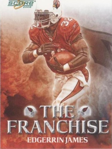 2008 Score Edgerrin James #F-20