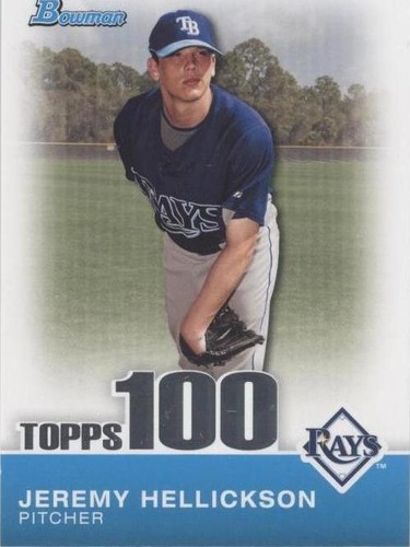 2010 Bowman - Jeremy Hellickson #TP43