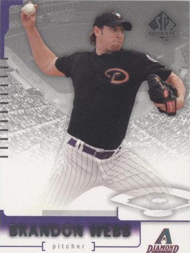 2004 SP Authentic - Brandon Webb #53