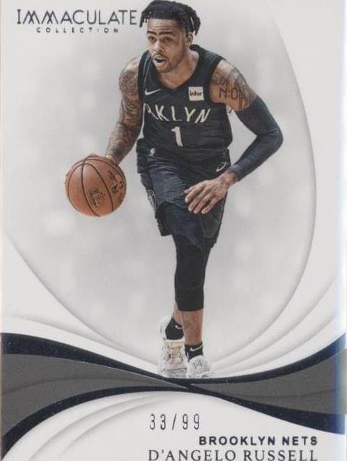 2018-19 Panini Immaculate Collection - D'Angelo Russell #90
