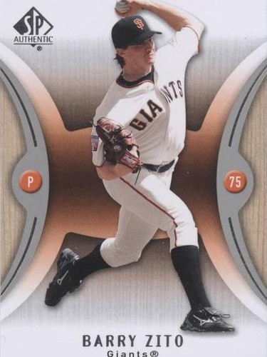2007 SP Authentic - Barry Zito #44