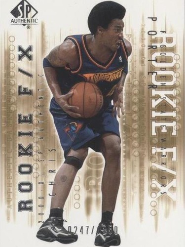 2000-01 SP Authentic - Chris Porter #125