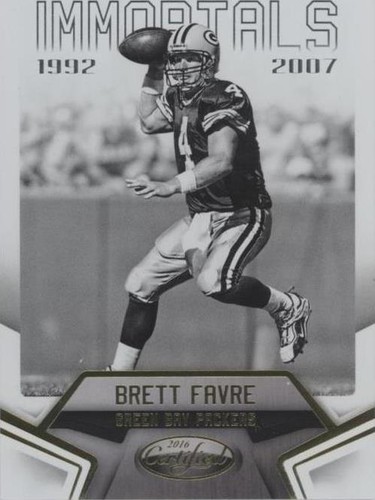 2016 Panini Certified Brett Favre #119