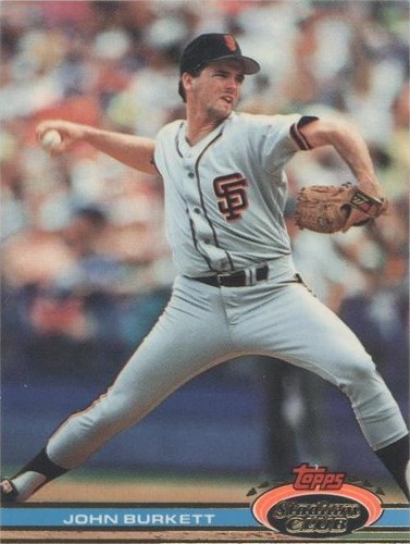 1991 Topps Stadium Club - John Burkett #119