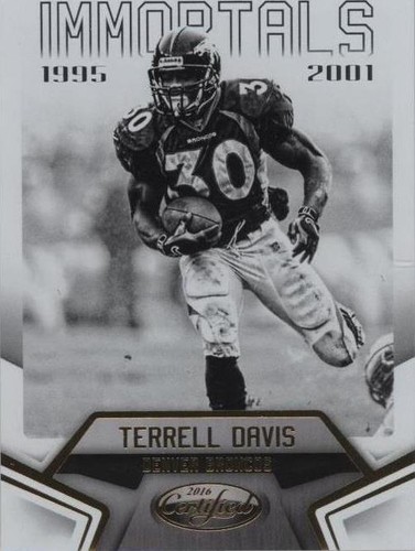 2016 Panini Certified Terrell Davis #106