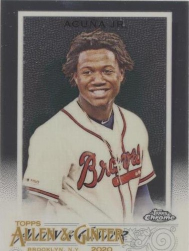 2020 Topps Allen & Ginter Chrome - Ronald Acuña Jr. #88