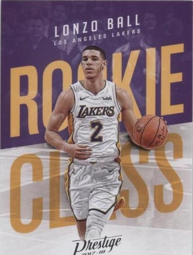 17-18 Panini Contenders Lonzo Ball Rookie Ticket Auto RC 1