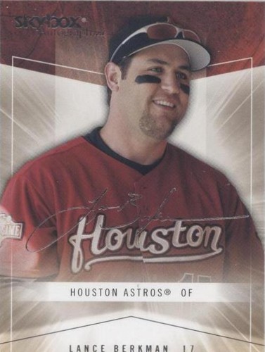 2005 Skybox Autographics - Lance Berkman #27