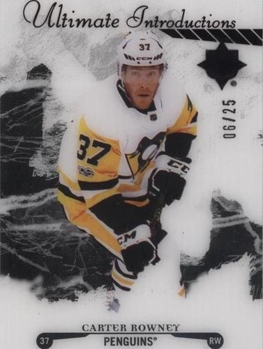 2017-18 Ultimate Collection - Carter Rowney #UI-5