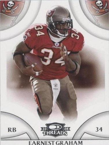 2008 Donruss Threads Earnest Graham #18