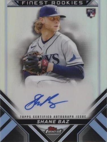 2022 Topps Finest - Shane Baz #FRDA-SB