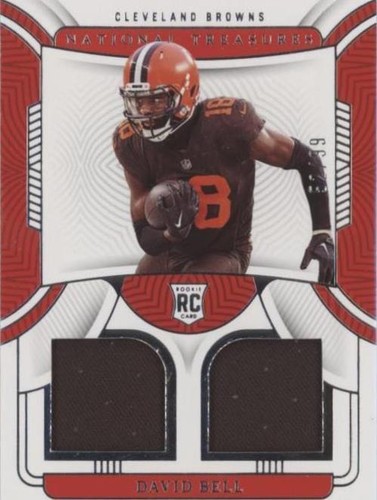 2022 Panini National Treasures David Bell #RDM-DBE
