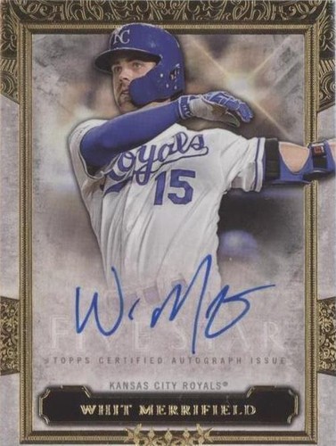 2020 Topps Five Star - Whit Merrifield #FSA-WM