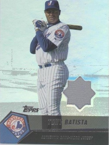 2004 Topps Clubhouse Collection - Tony Batista #TB
