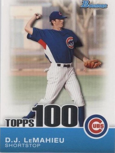 2010 Bowman - D.J. LeMahieu #TP72