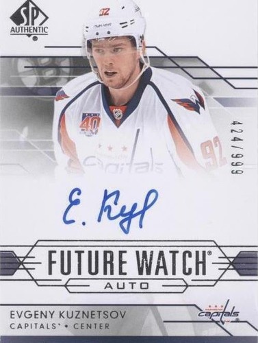 2014-15 SP Authentic - Evgeny Kuznetsov #288