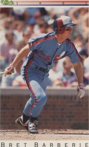 1992 Classic Update White Travel Edition - Bret Barberie #T9