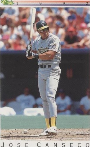 1992 Classic Update White Travel Edition - Jose Canseco #T22