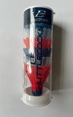 6-Pack EASTPOINT Sports Official Size Badminton Shuttlecocks All-Weather Birdies