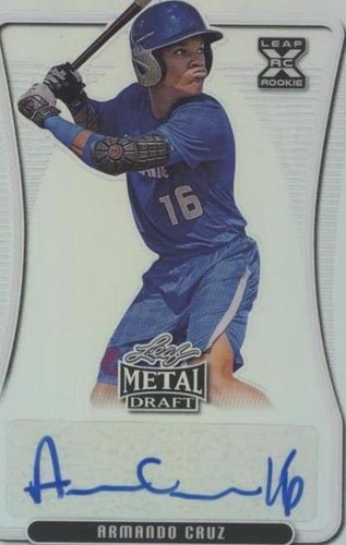 2020 Leaf Metal Draft - Armando Cruz #BA-AC2