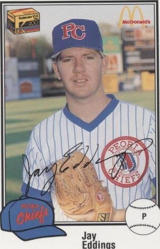 1989 Kodak Peoria Chiefs - Jay Eddings #6
