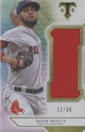 2018 Topps Triple Threads - David Price #SJR-DP1
