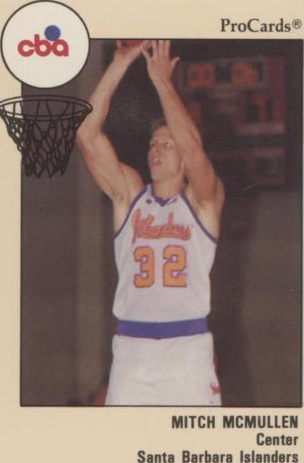 1989-90 ProCards CBA - Mitch Mcmullen #125