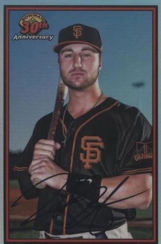 その他 Joey Bart Bowman 2019 RC Auto  /50 SP PSA 10/10 JOEY BART AUTO 1st 2019 Bowman Chrome Prospects