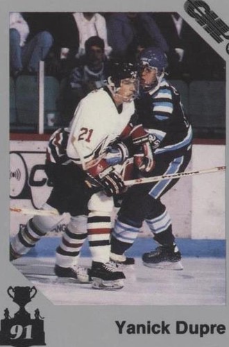 1990-91 7th Inning Sketch CHL Memorial Cup - Yanick Dupre #126