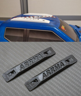 Upgrade Roof Rack Guard Skid Plates for ARRMA RC Truck Granite 3s, Big Rock