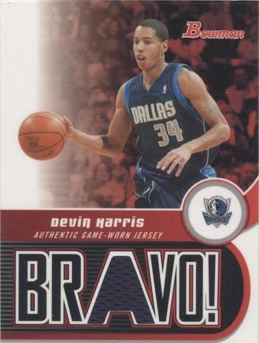 2005-06 Bowman Draft Picks & Prospects - Devin Harris #BV-DHA