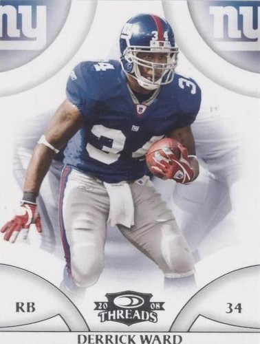 2008 Donruss Threads Derrick Ward #82