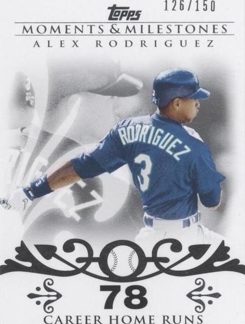 2008 Topps Moments & Milestones 2007 500 Career Home Runs (518