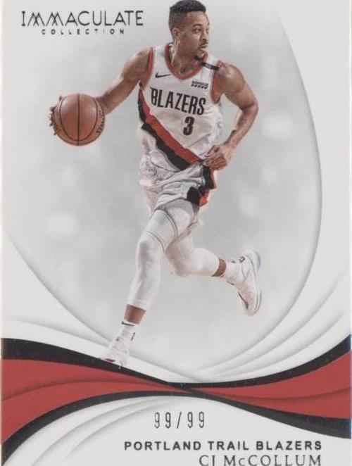 2018-19 Panini Immaculate Collection - C.J. McCollum #19