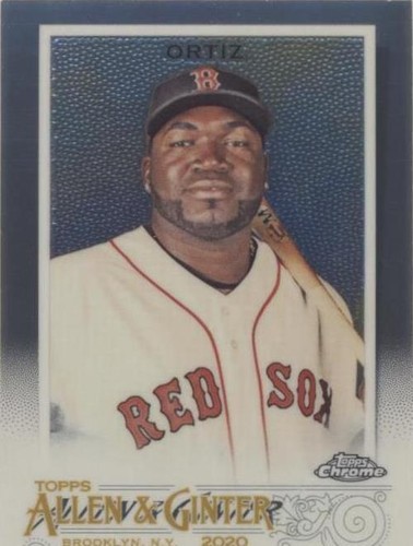 2020 Topps Allen & Ginter Chrome - David Ortiz #41
