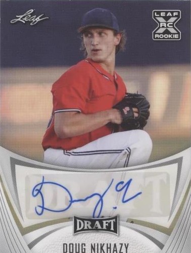 2021 Leaf Draft - Doug Nikhazy #BA-DN1