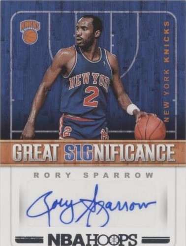 2018-19 Panini NBA Hoops - Rory Sparrow #GS-RS