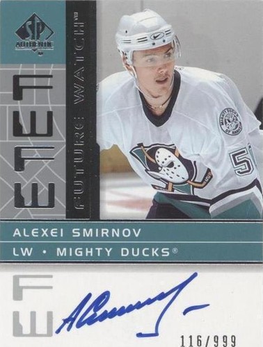 2002-03 SP Authentic - Alexei Smirnov #181