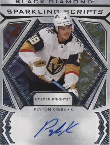 2020-21 Upper Deck Black Diamond - Peyton Krebs #RSC-KR