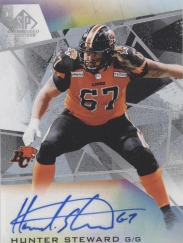 2021 SP Game Used Edition CFL Hunter Steward #A-HS