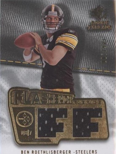 2008 SP Rookie Threads Ben Roethlisberger #FF-BR