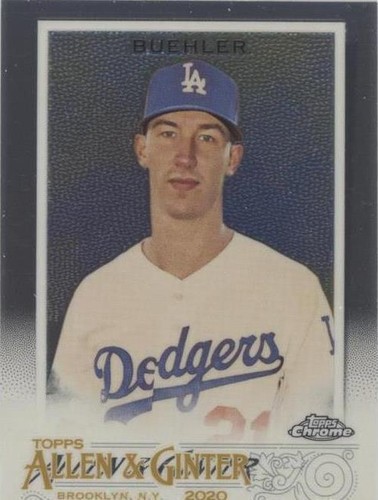 2020 Topps Allen & Ginter Chrome - Walker Buehler #5