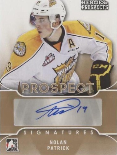2015-16 Leaf In the Game Heroes & Prospects - Nolan Patrick #PS-NP1