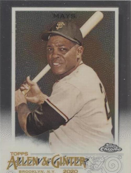 2020 Topps Allen & Ginter Chrome — Willie Mays No29