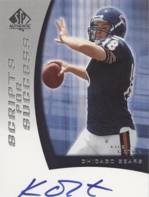 2005 SP Authentic Kyle Orton #SS-KO
