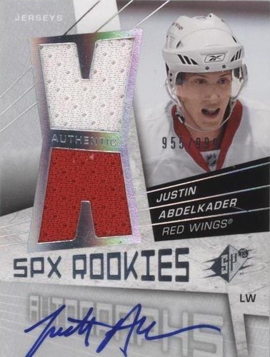 2008-09 SPx - Justin Abdelkader #165