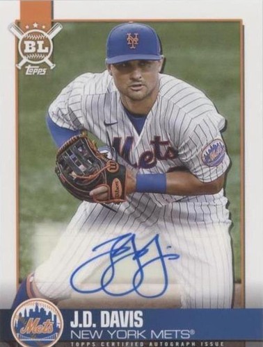2021 Topps Big League - J.D. Davis #BLA-JD