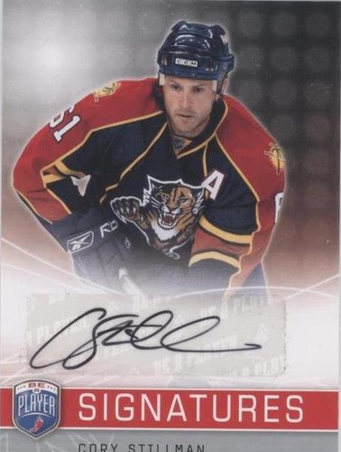 2008-09 Upper Deck Be a Player - Cory Stillman #S-CS