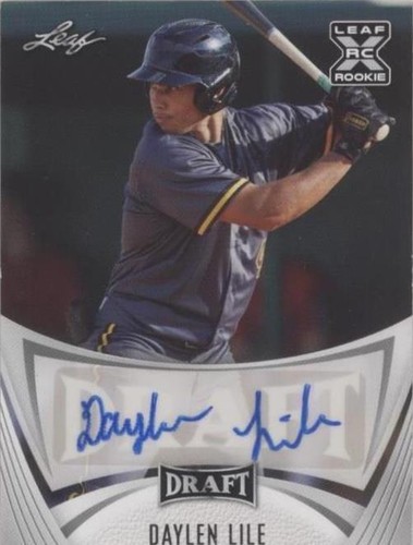 2021 Leaf Draft - Daylen Lile #BA-DL1