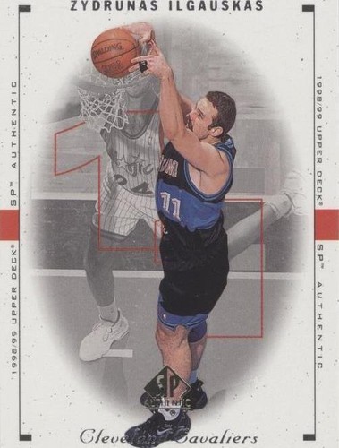 1998-99 SP Authentic - Zydrunas Ilgauskas #24